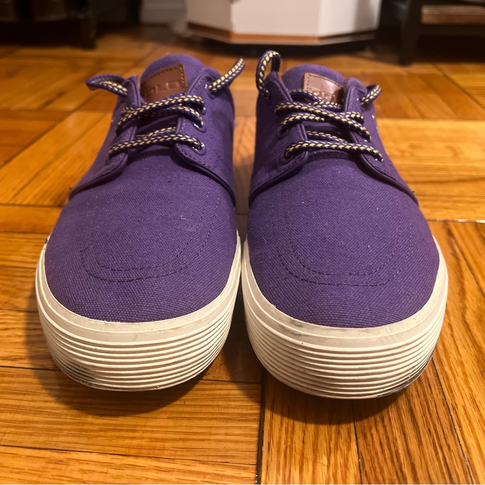 Polo Ralph Lauren Faxon Low Top Canvas Sneaker - Picture 3 of 6